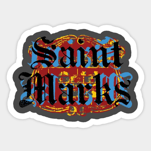 Saint Marks Sticker by SmayBoy